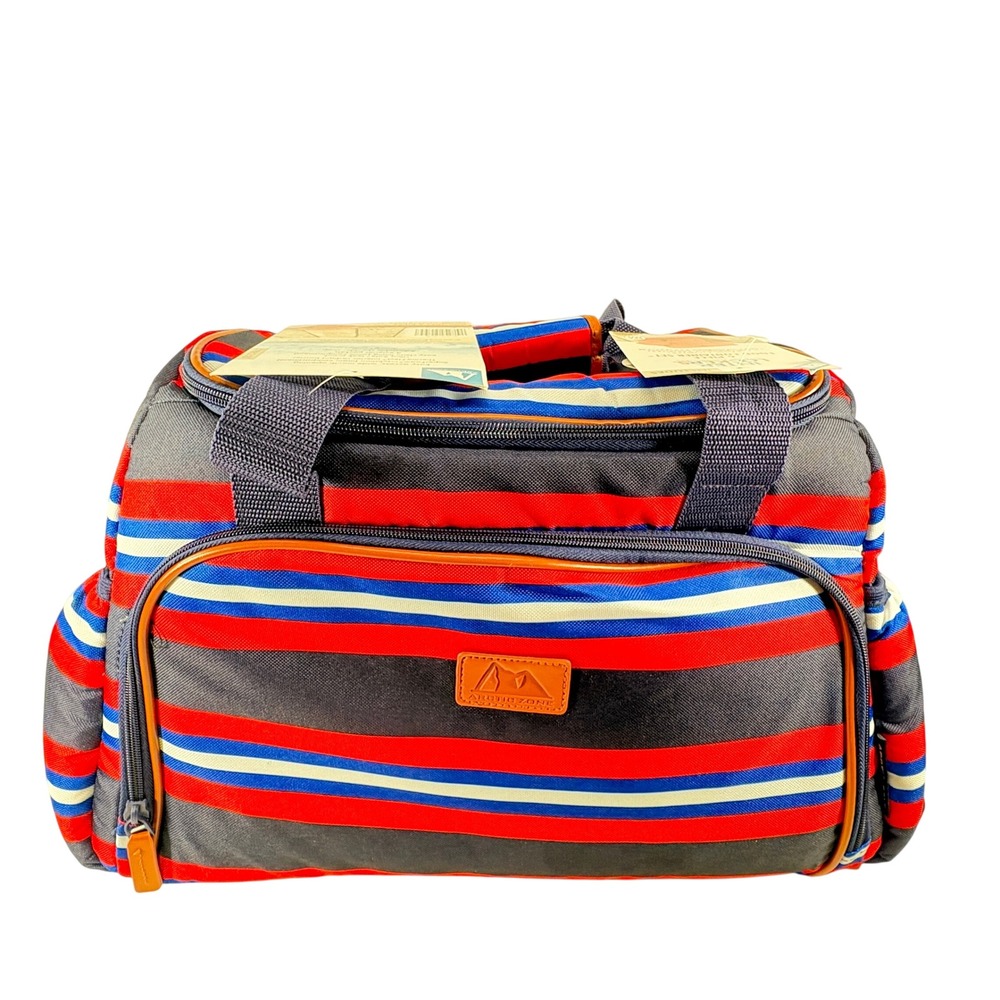Artic Zone Insulated Duffel with 6 Piece InterLockers Food Container Set NEW